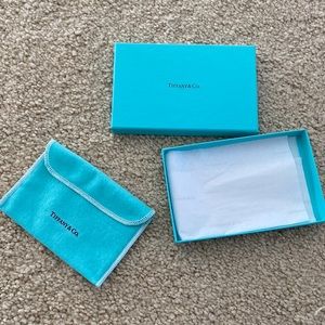 Small Tiffany box with dust bag